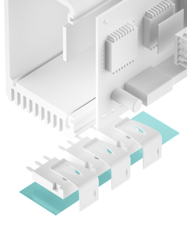 Silikonfolie TFO-X-SI – Weiße, glasfaserverstärkte Hochleistungsfolie (5,0 W/mK) mit optimaler Wärmeableitung und Isolation.