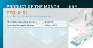PRODUCT OF THE MONTH, July 2024, TFO-X-SI, SILICONE FOIL / FIBREGLASS REINFORCED